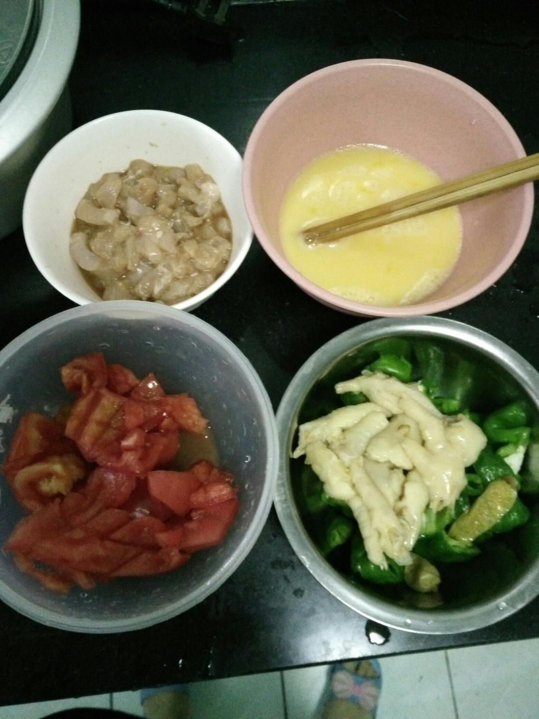 青椒炒鸡腿肉（大厨级别）