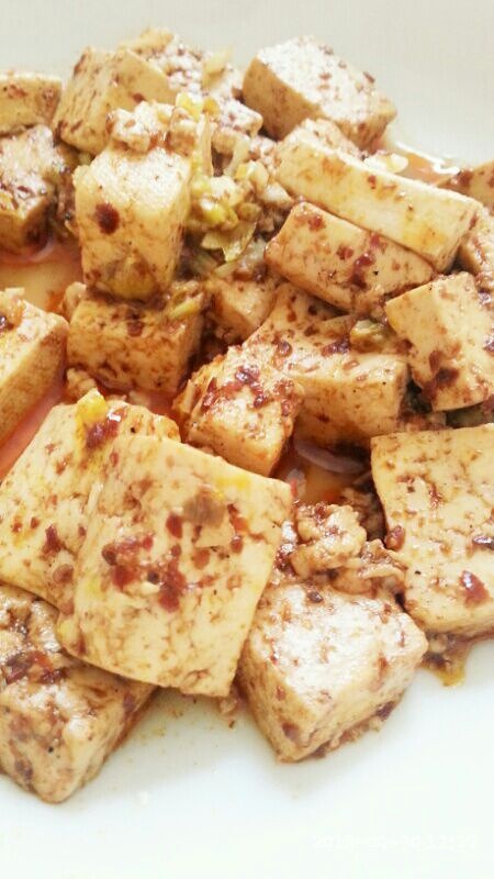 简易版麻婆豆腐的做法