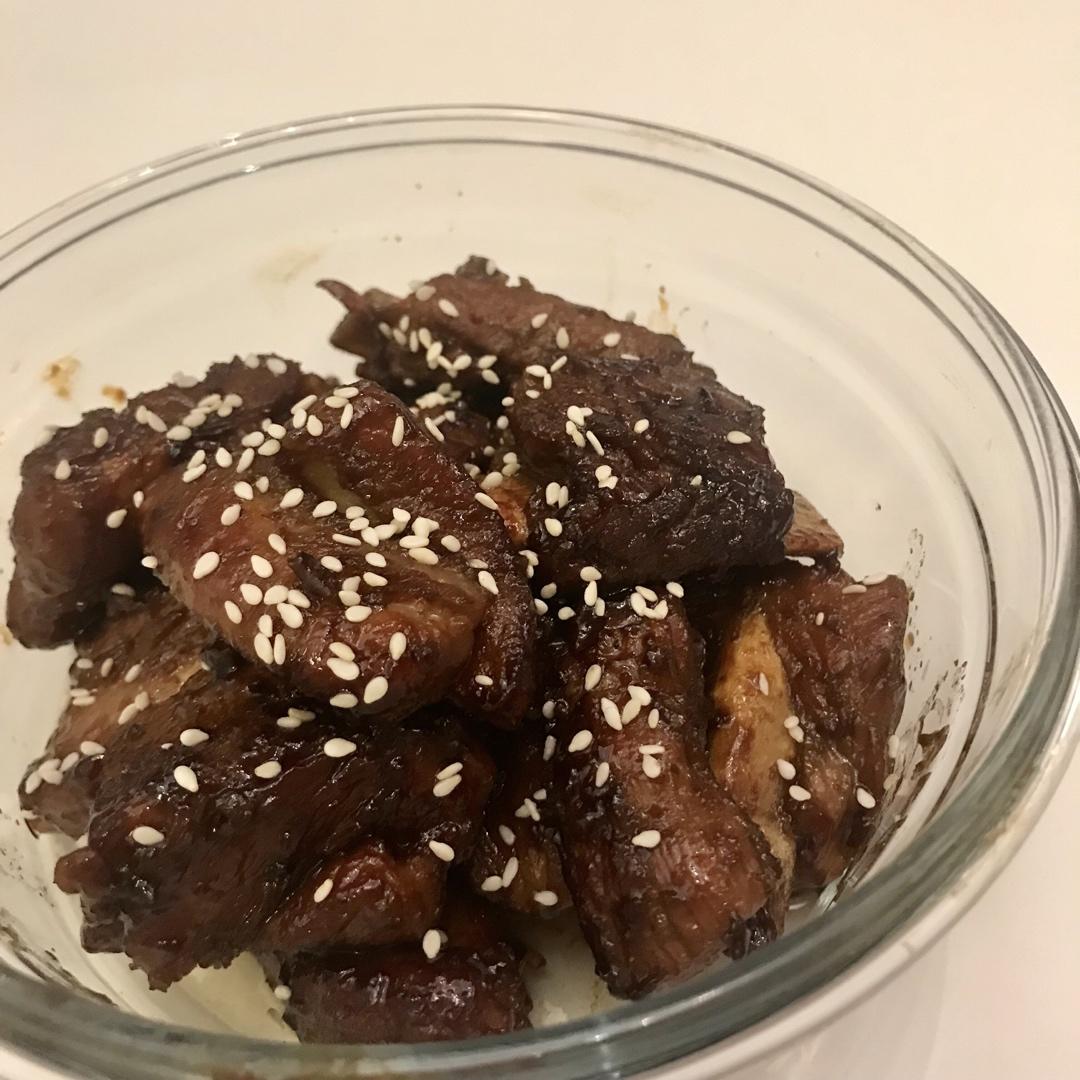 糖醋排骨/糖醋小排（不放油）（12345口诀做出正宗上海本帮）