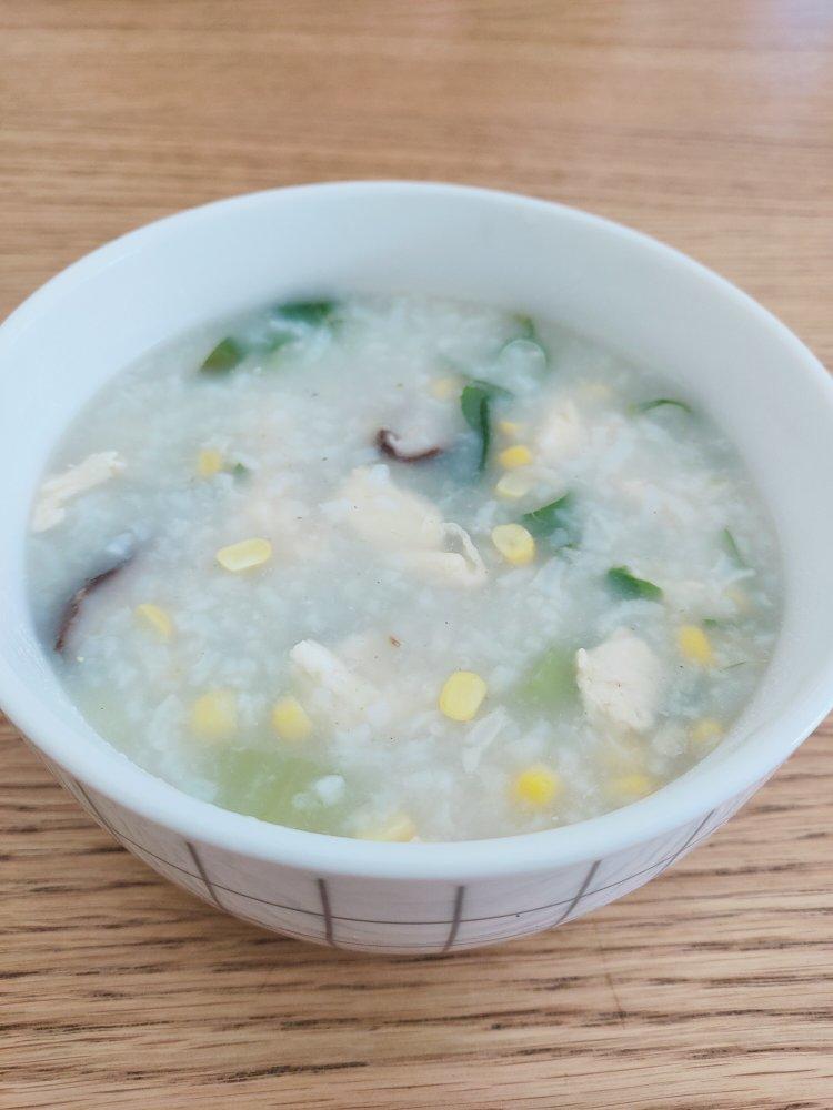 健康美味素食青菜粥