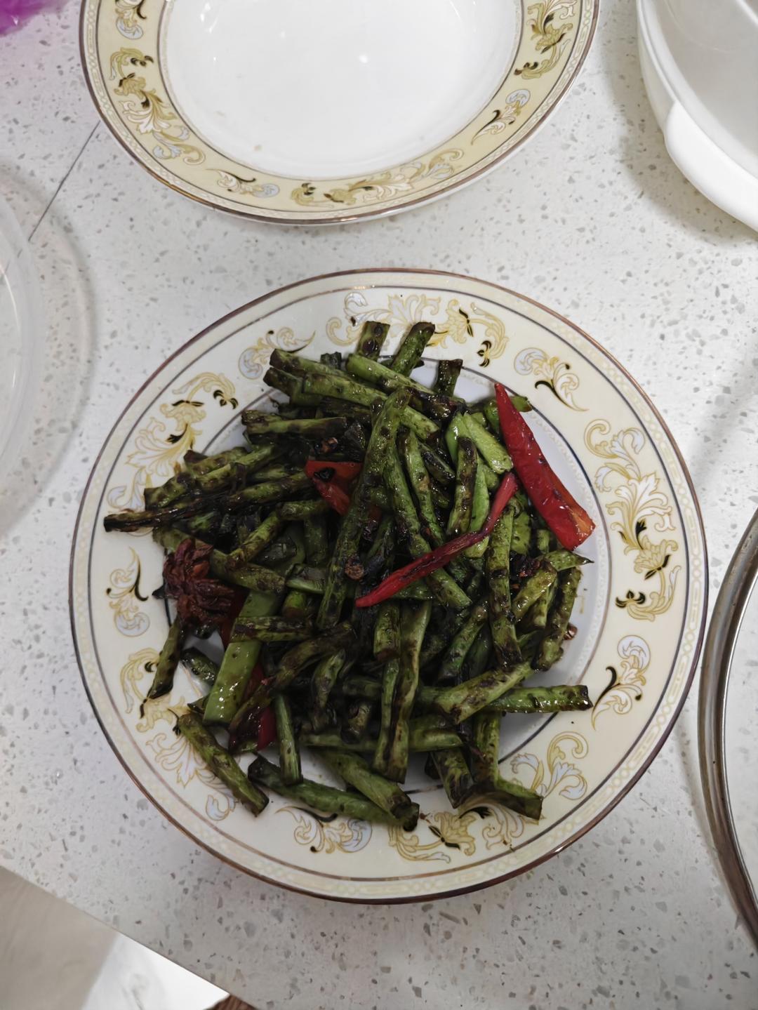 超好吃的干煸豆角