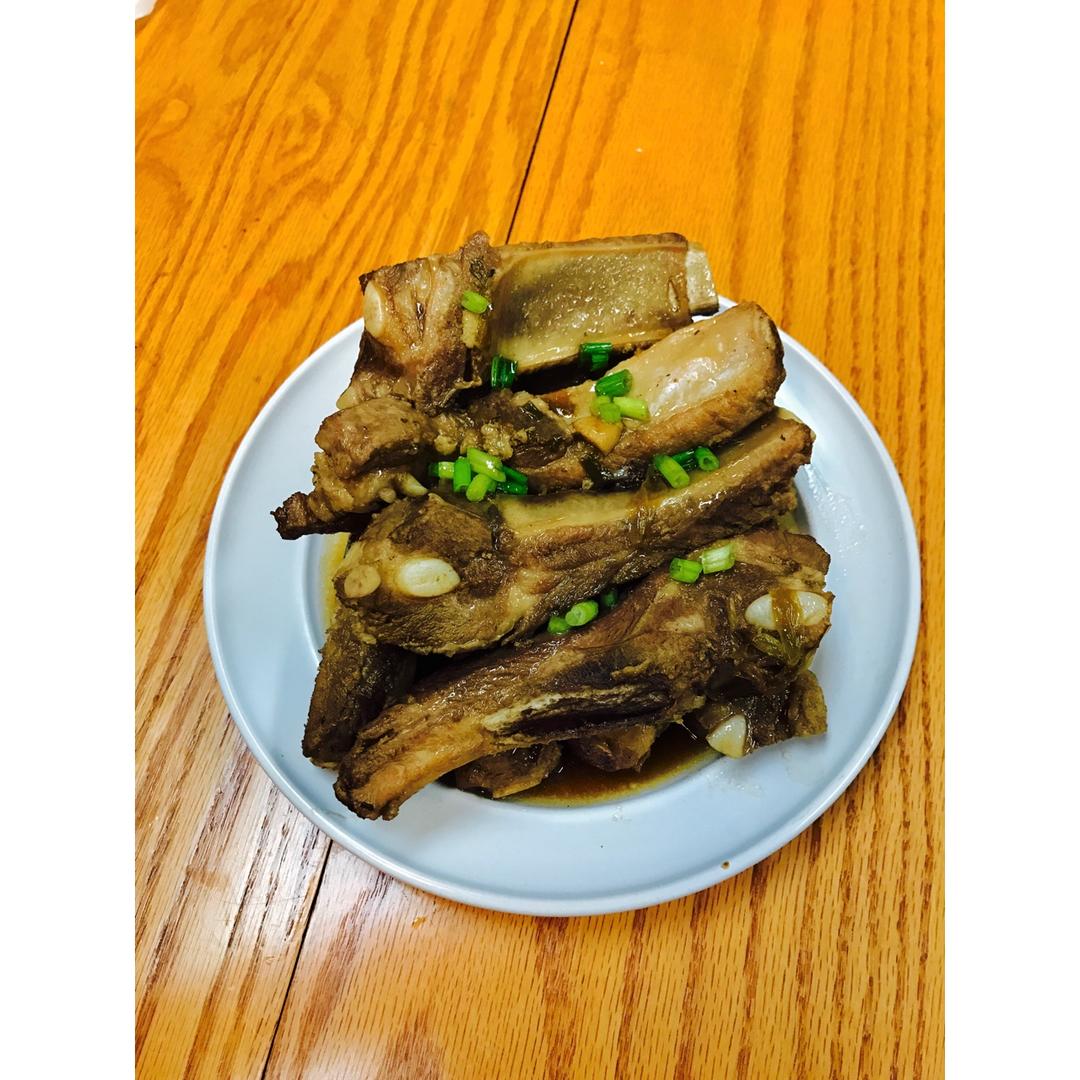 家常炖排骨