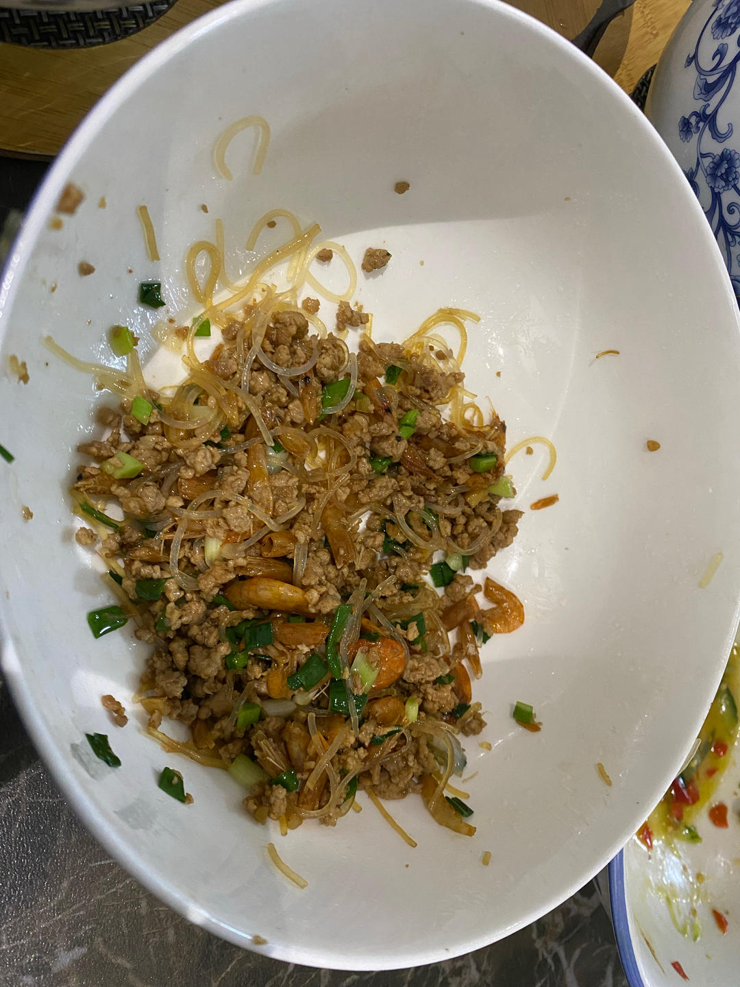 肉末粉丝煲（蚂蚁上树，干捞粉丝煲）