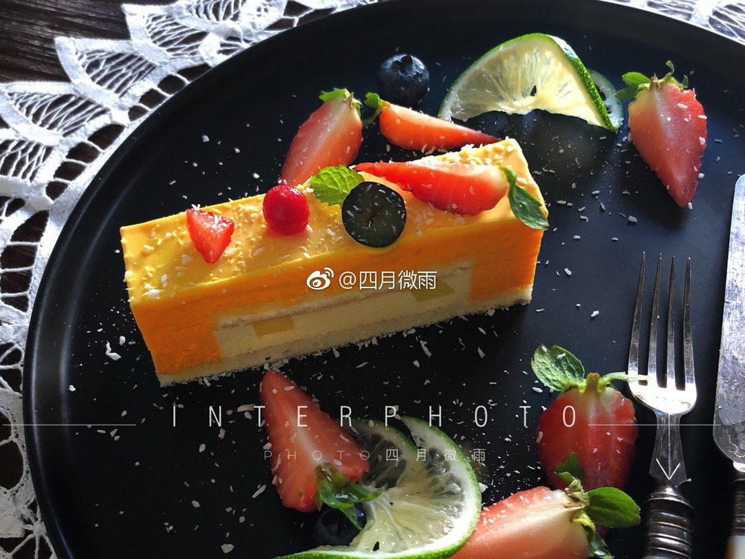 法式芒果香橙Cake