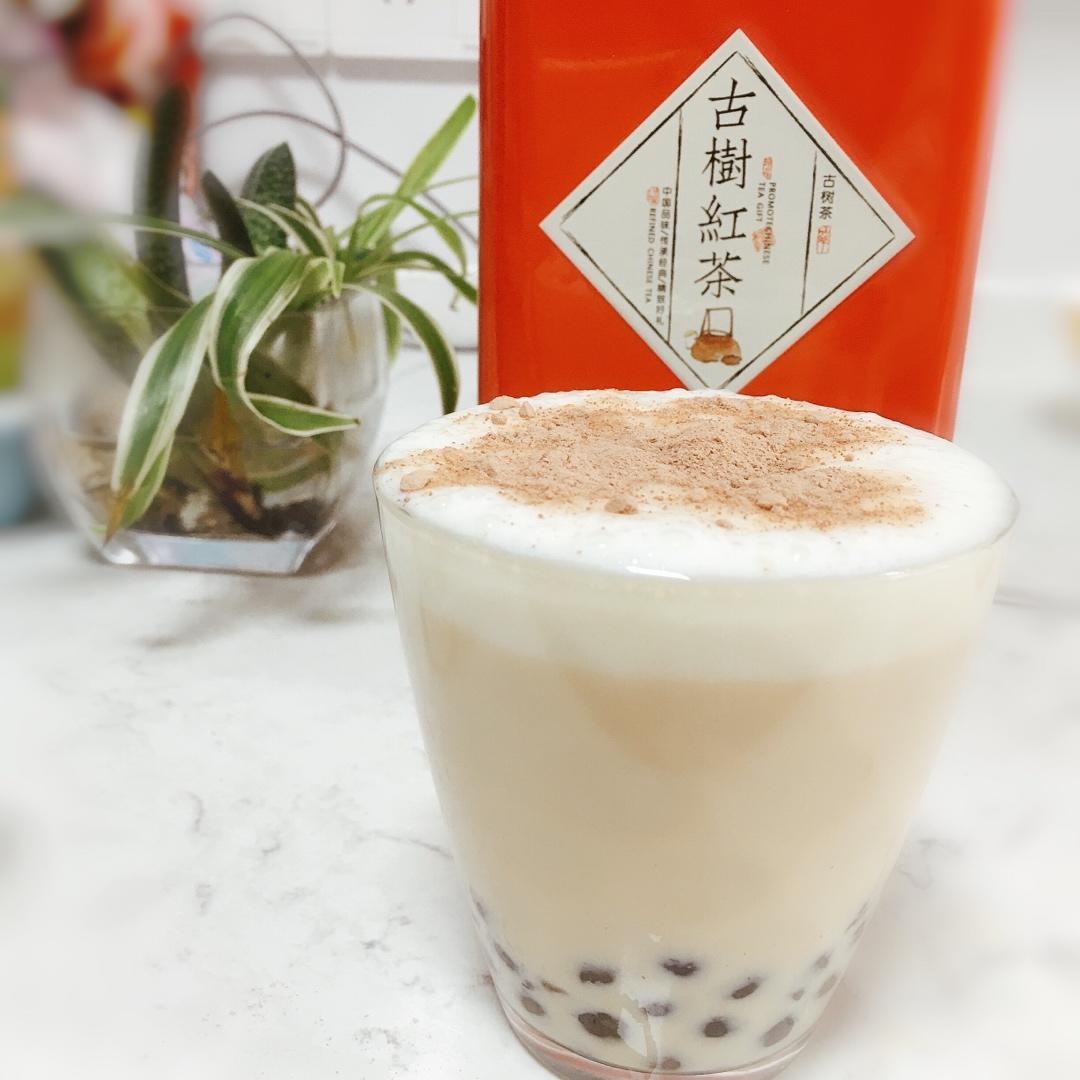 超简单的“海盐芝士奶盖”