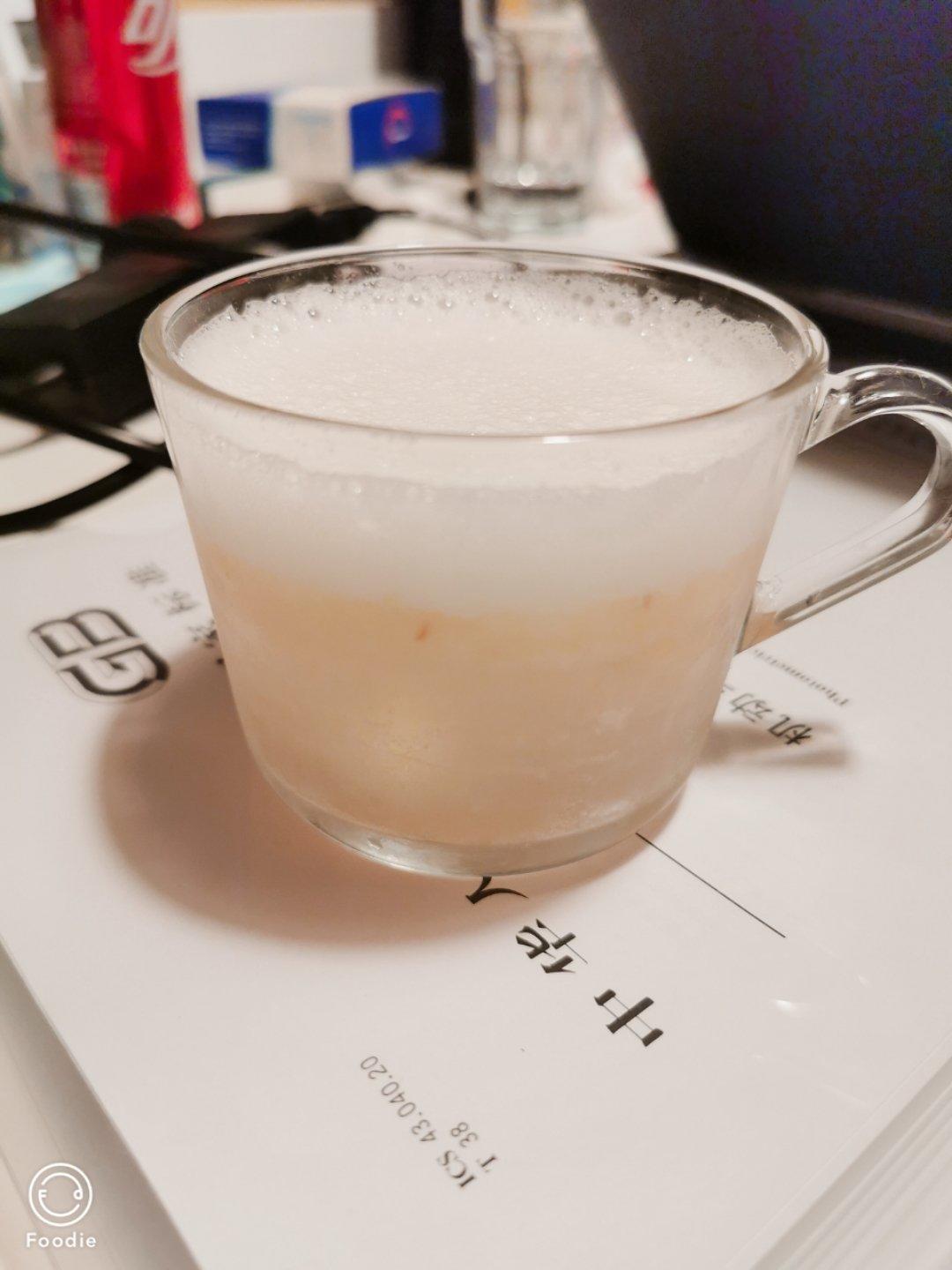夏日清凉桃子汽水
