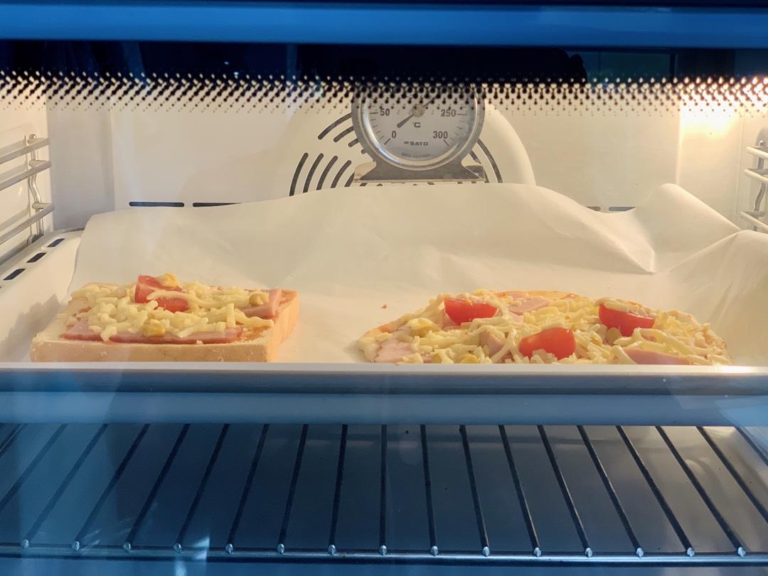 我妈最爱的薄底披萨🍕