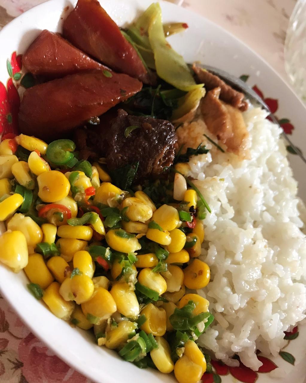 青椒炒玉米