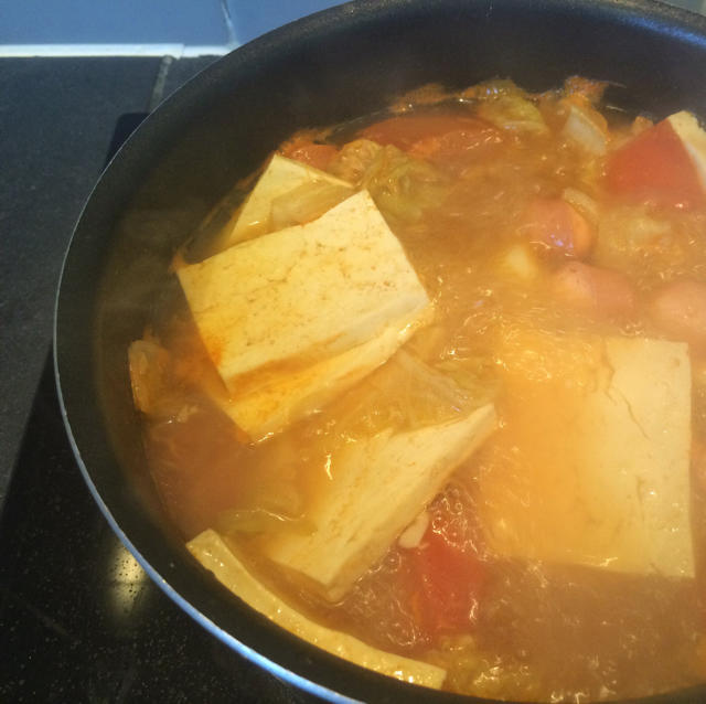 砂锅白菜豆腐