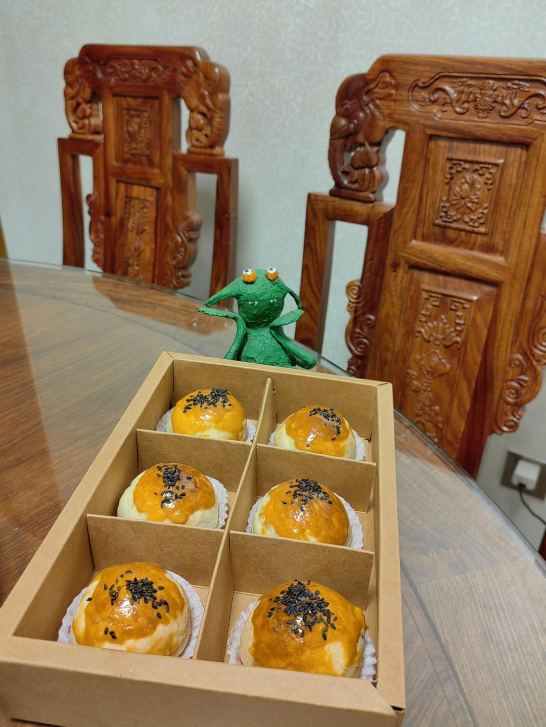 超简单 免揉 酥掉渣的蛋黄酥(超详细附全程视频)不破酥『万能酥皮』