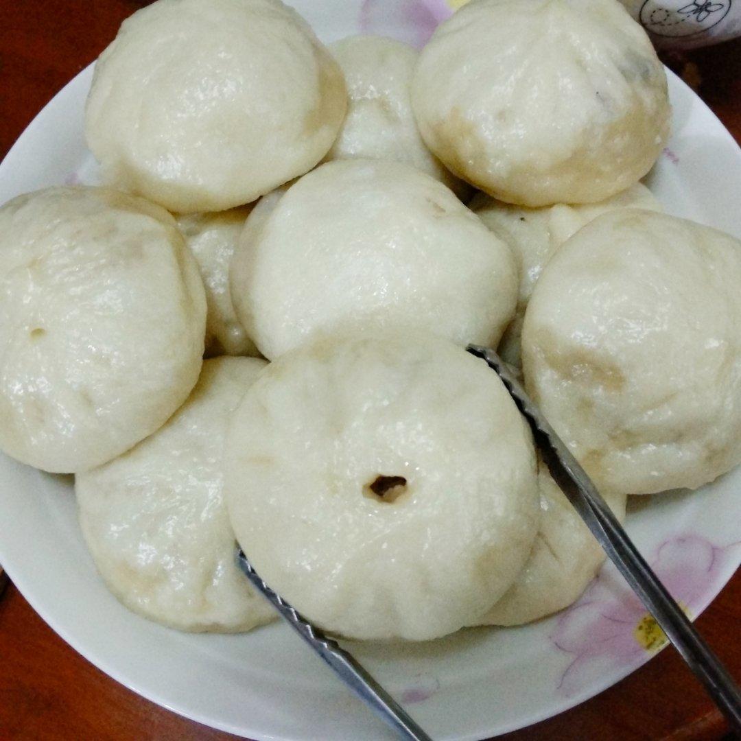 节省一半时间的大包子（另付翠绿菜包子，肉包子，腹黑包子食谱）