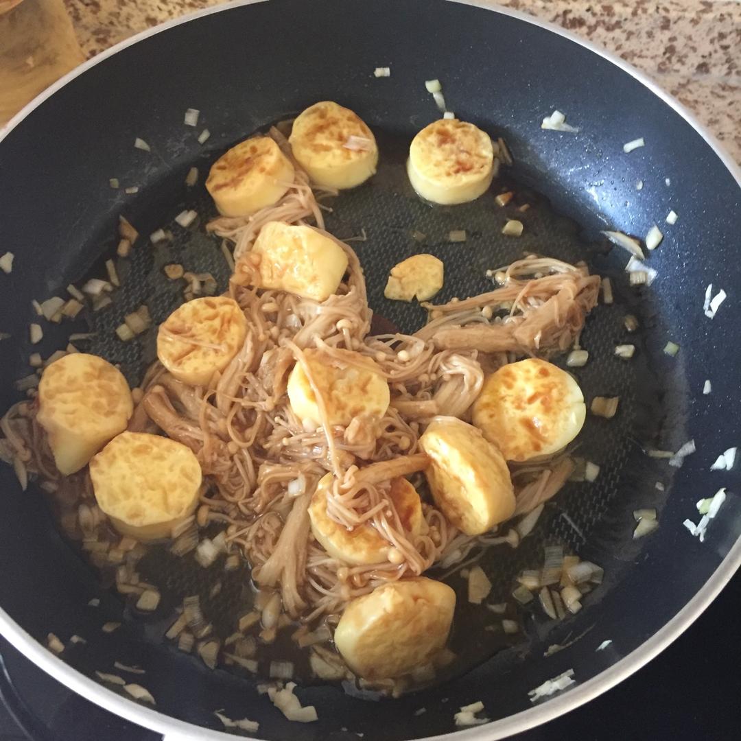 超级下饭菜--金针菇日本豆腐