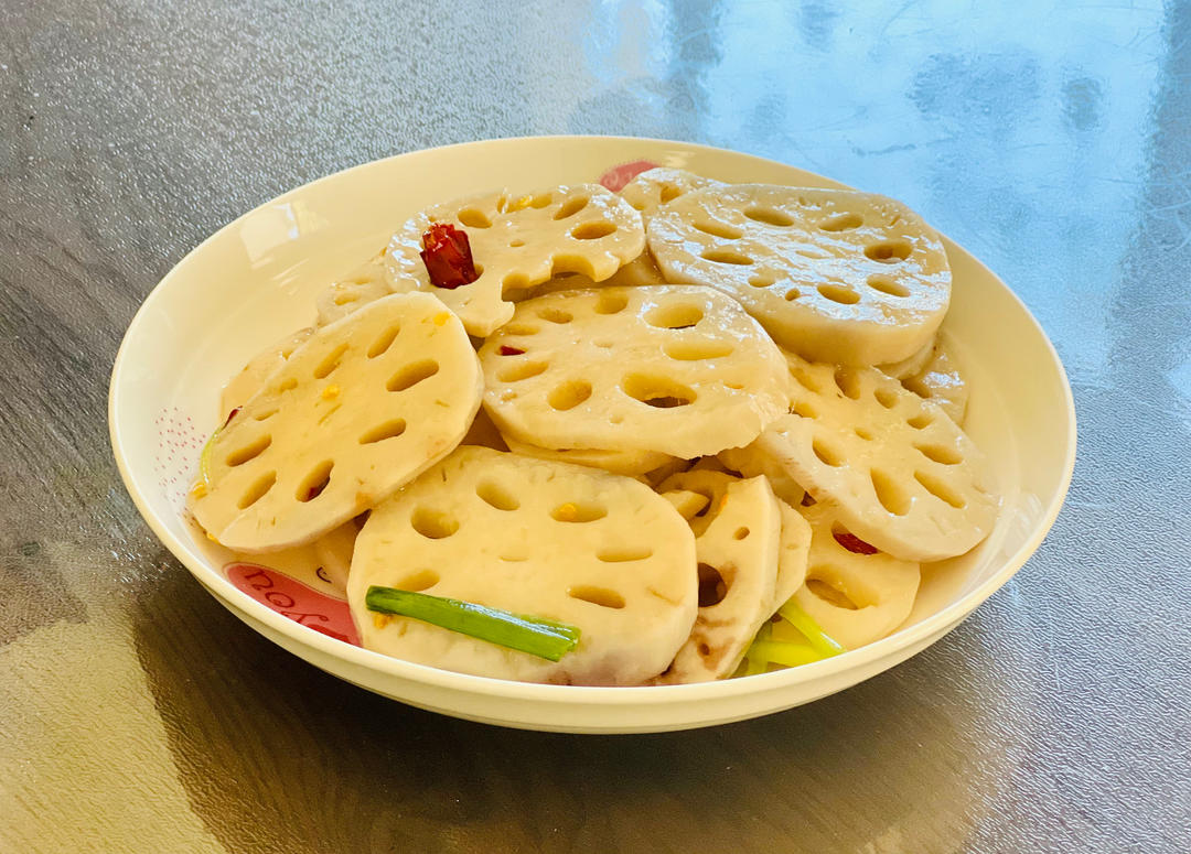 凉拌藕片