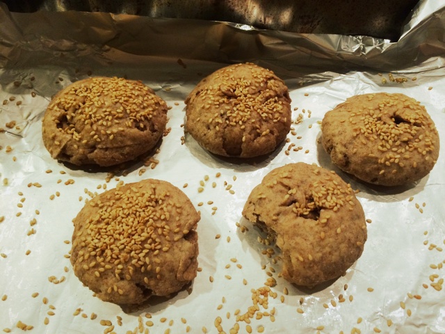 全麦花椒芝麻烧饼