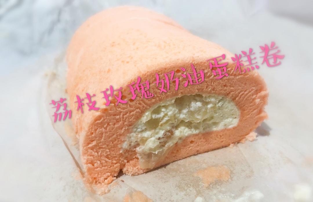 《Tinrry+》粉红荔枝蛋糕卷