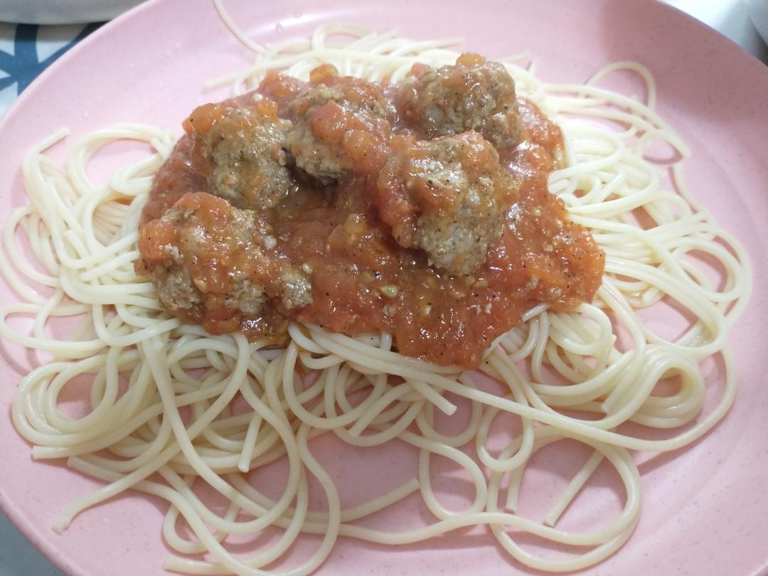 西红柿意大利面