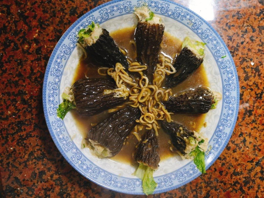 羊肚菌酿肉