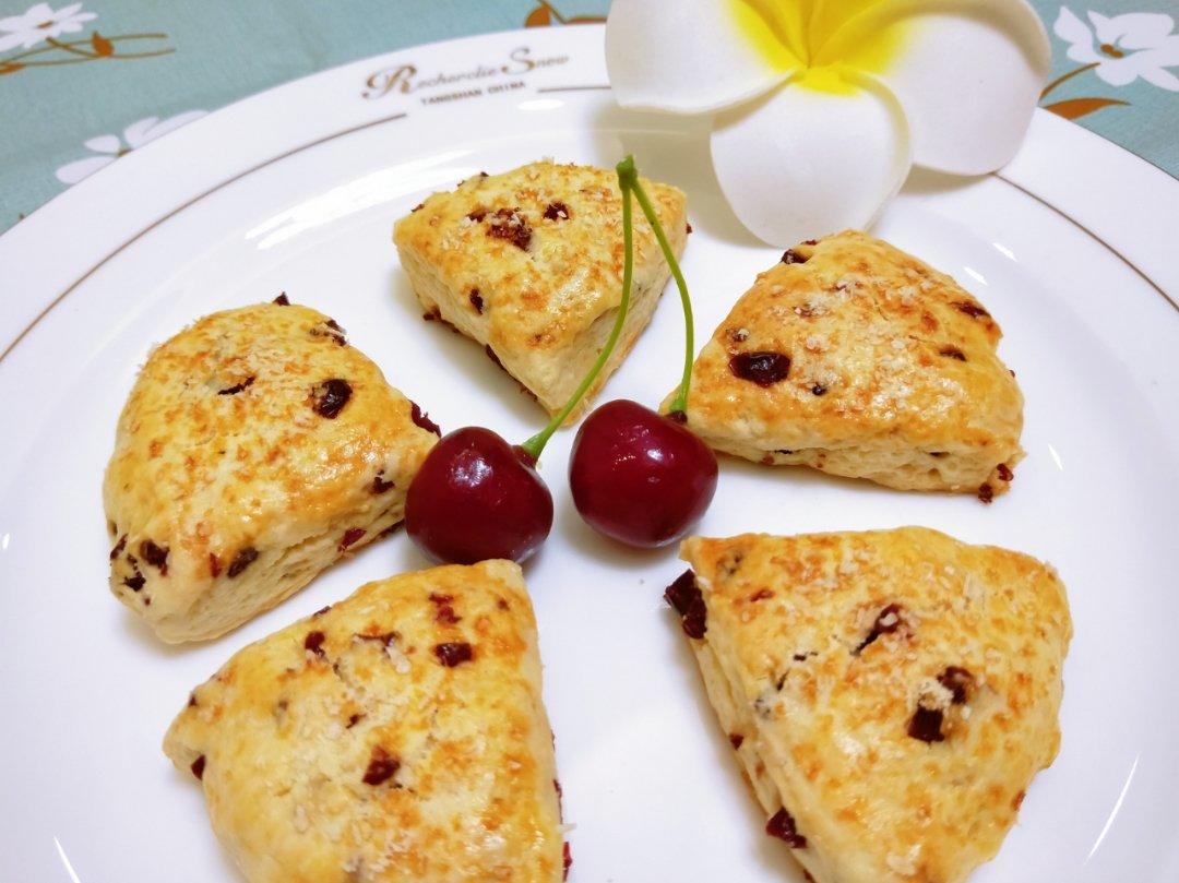 英式司康-蔓越莓司康饼