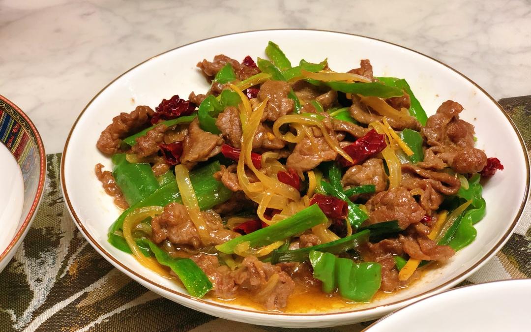 青椒洋葱炒牛肉