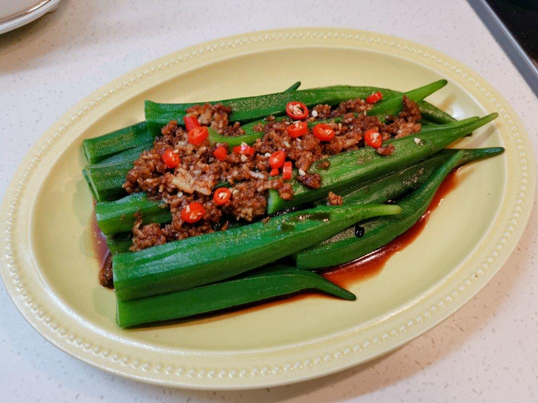 蒜蓉秋葵