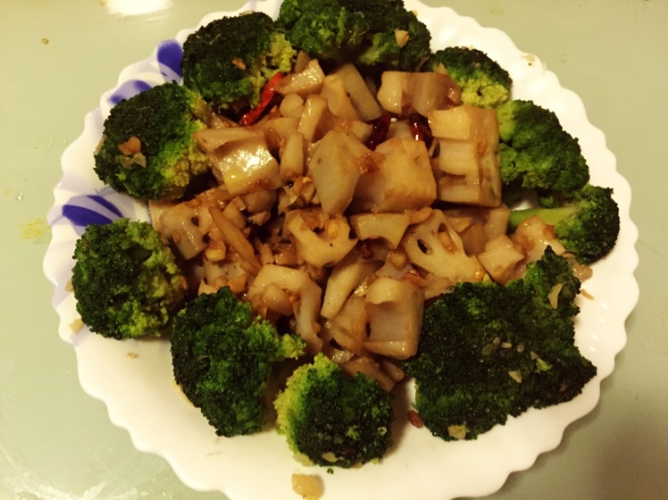 炝炒藕片