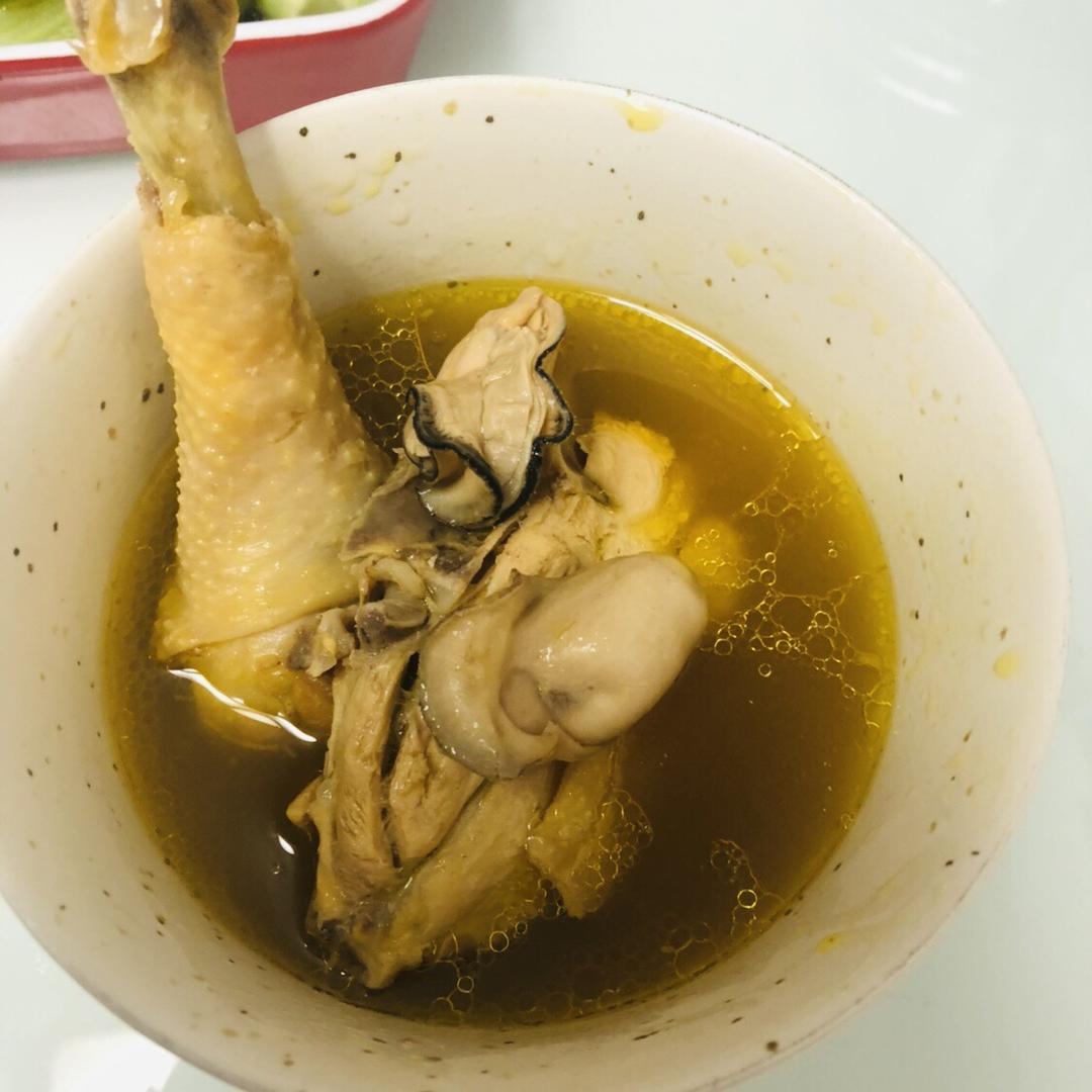 生蚝鸡汤