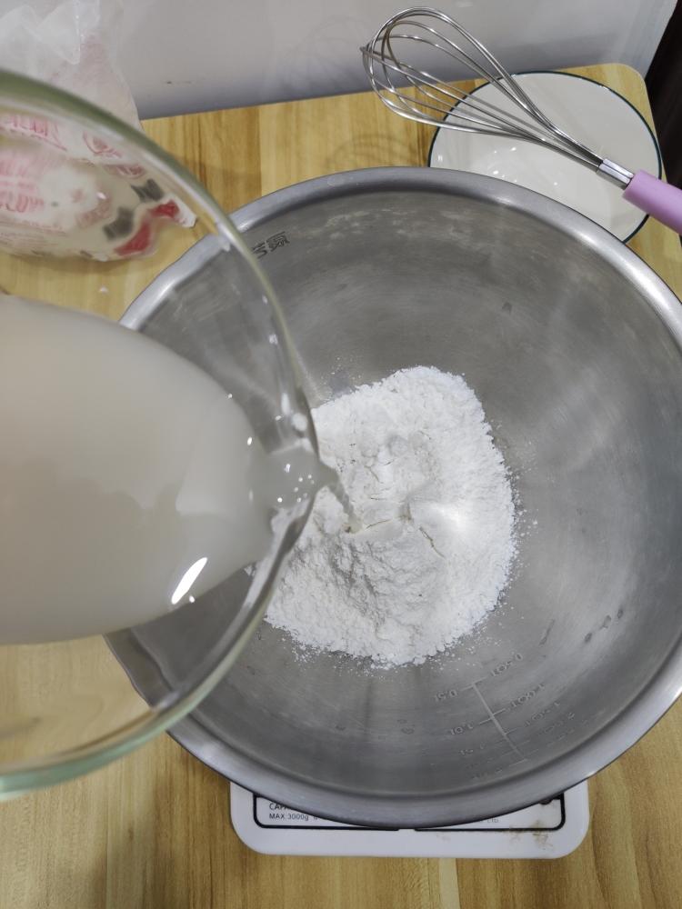 纯奶手撕吐司的做法 步骤1