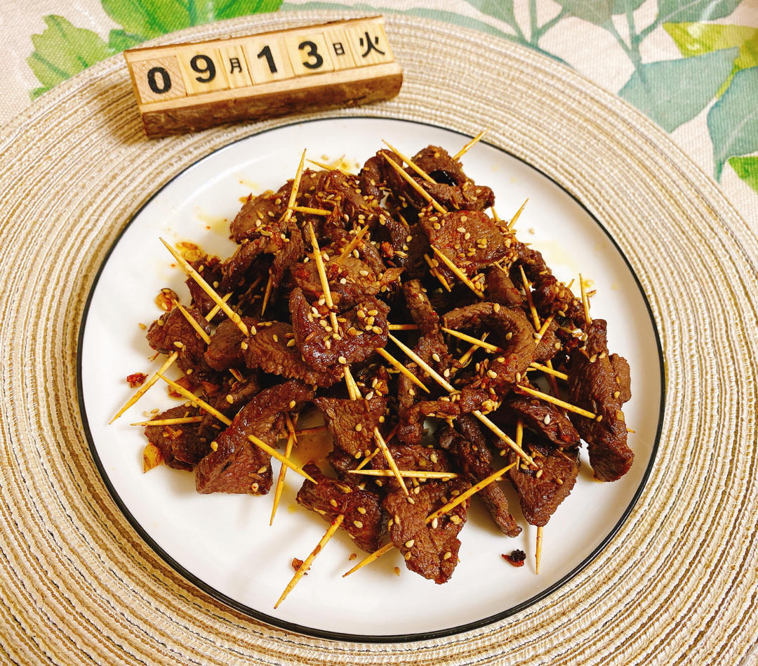 烧烤味牙签牛肉