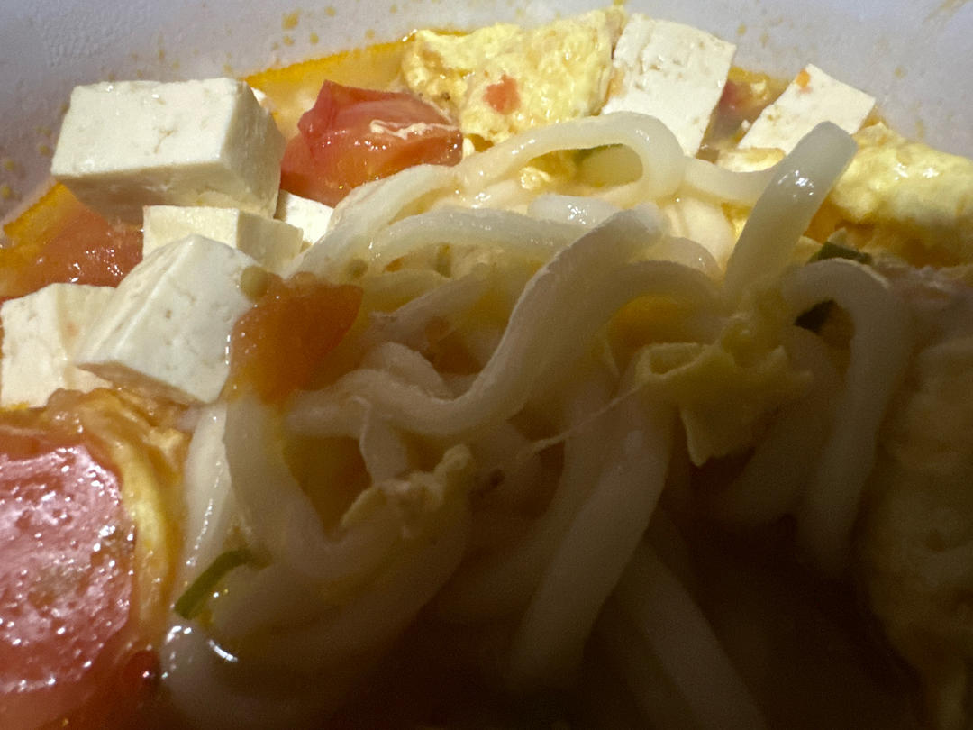 汤都要喝光的西红柿鸡蛋面