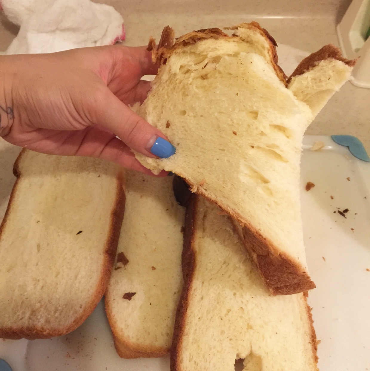 Poolish种（波兰种）奶油奶酪香浓吐司～面包机版