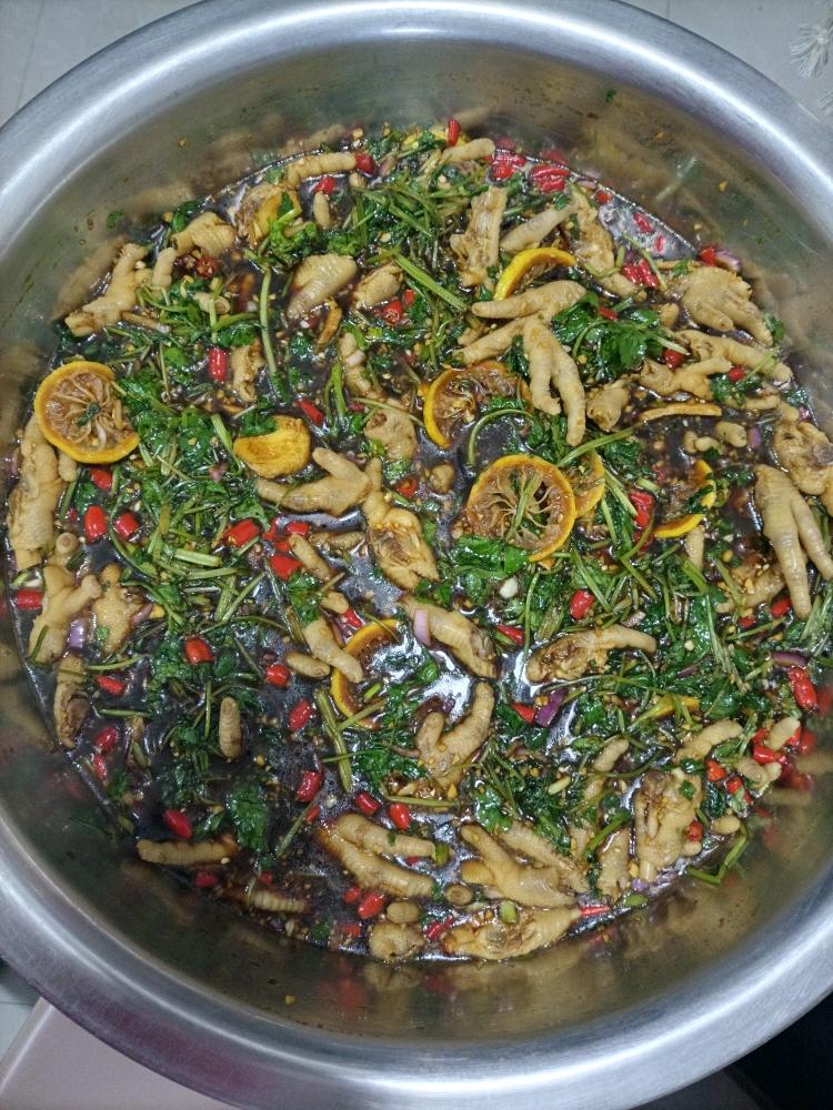 柠檬百香果凤爪