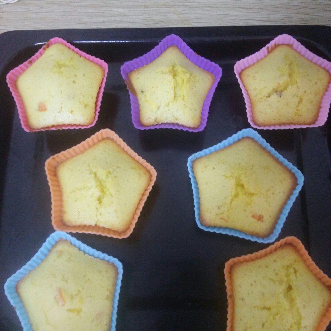 软绵绵戚风纸杯蛋糕