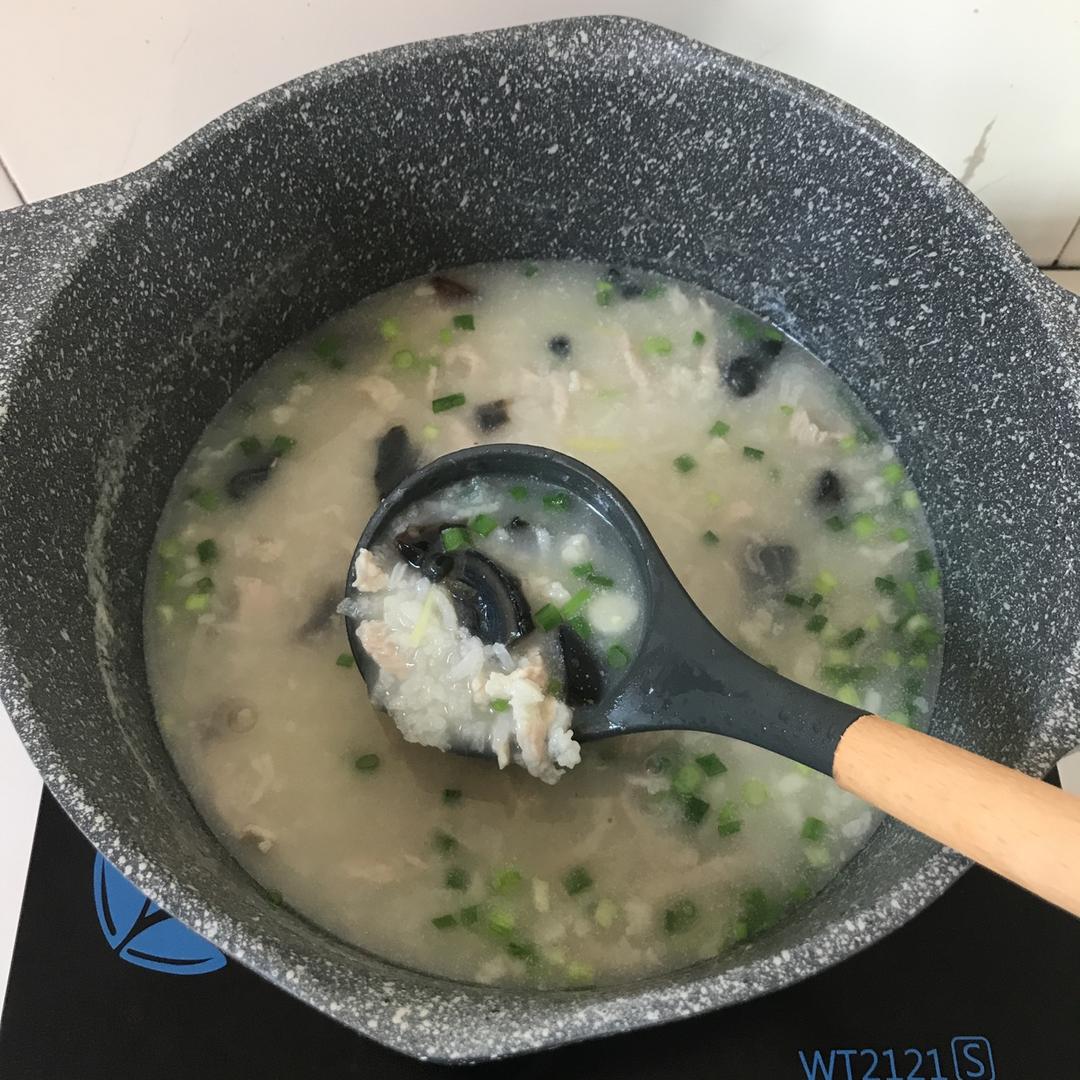 皮蛋瘦肉粥 Pidan & Pork Rice Soup