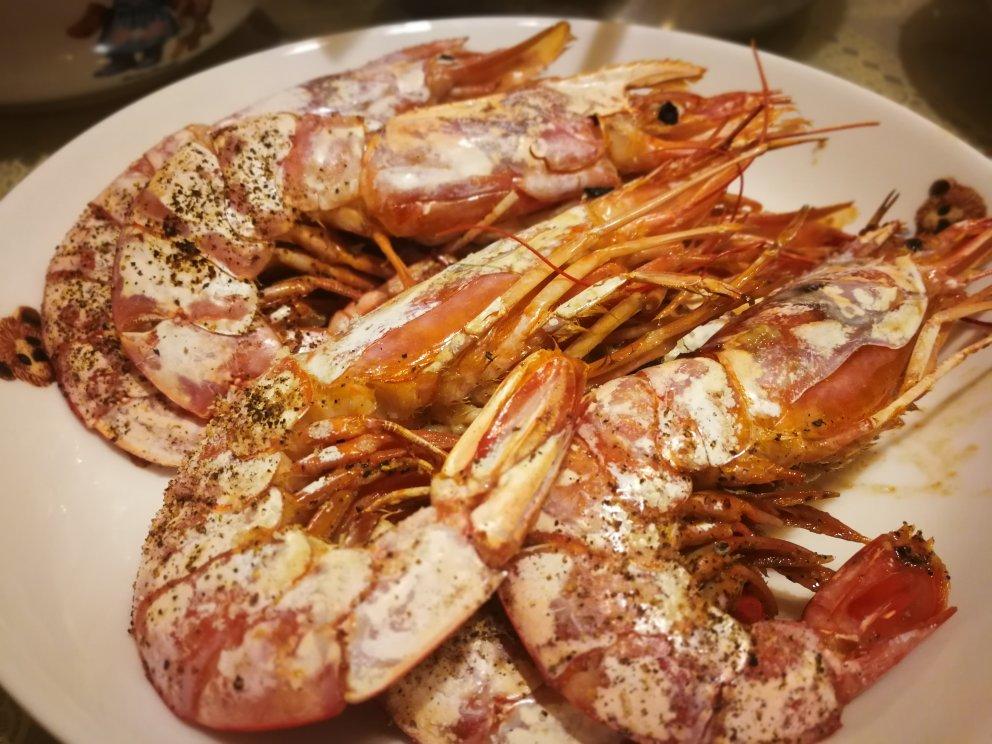 盐烤阿根廷红虾