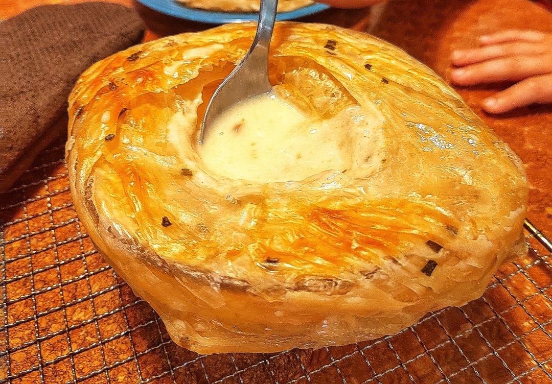 酥皮奶油蘑菇汤