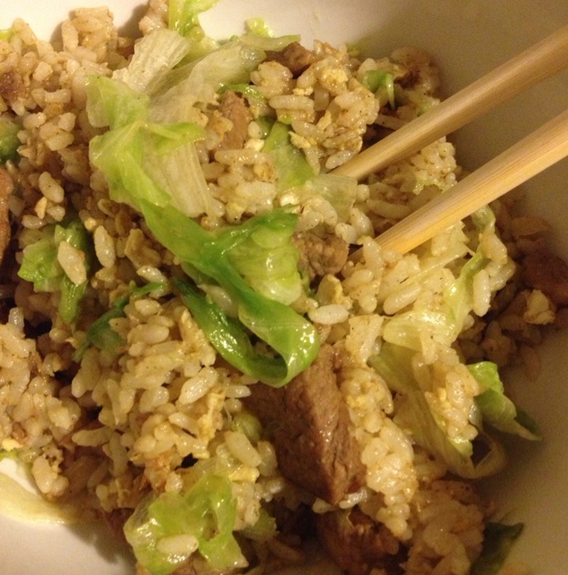 孜然羊肉炒饭