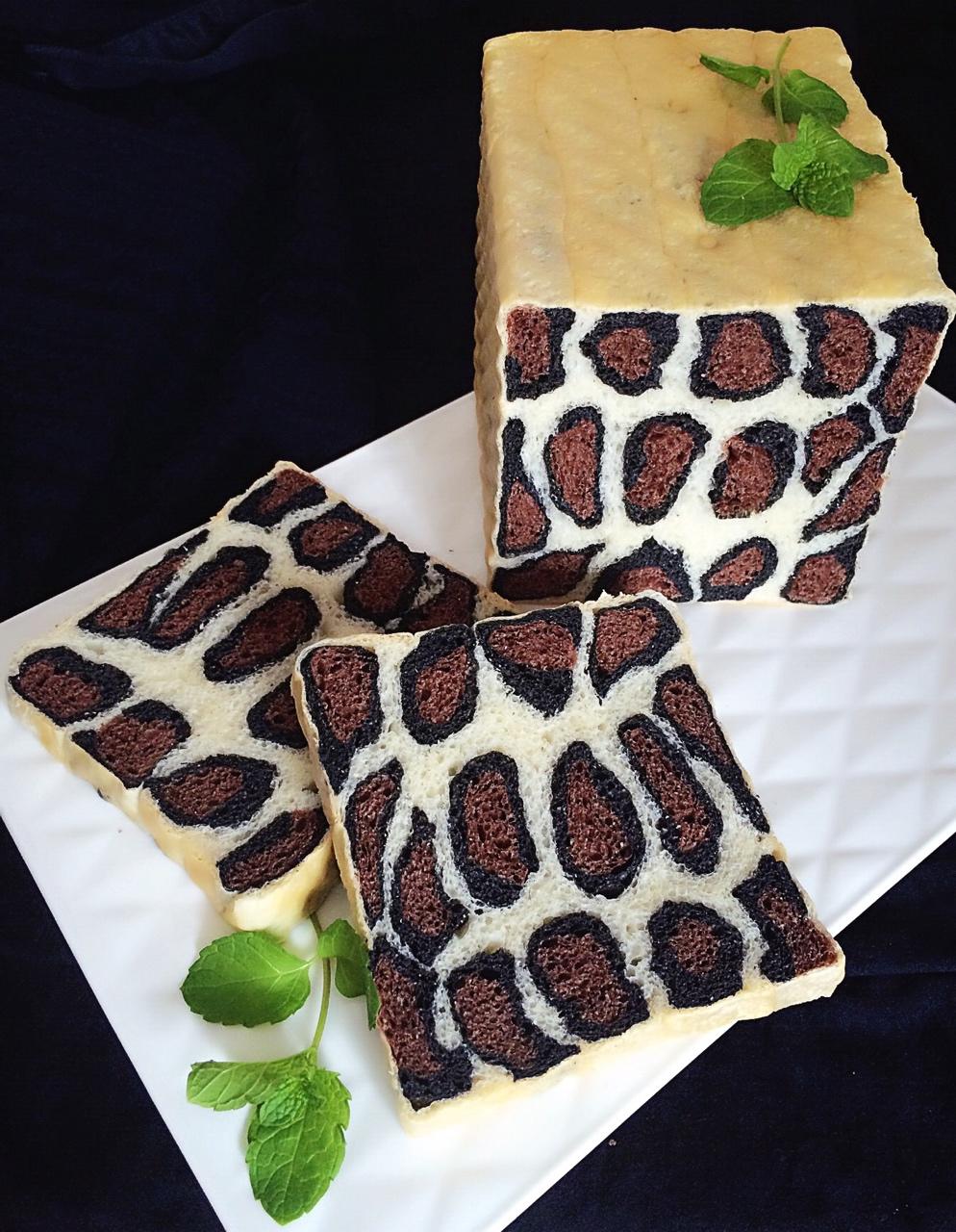 鹿纹吐司&豹纹吐司~天然酵种(波兰种)