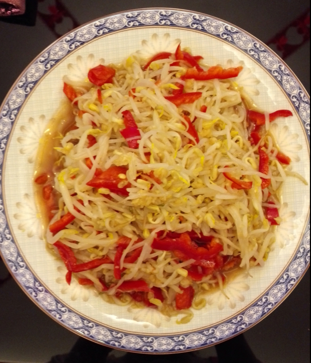 凉拌豆芽