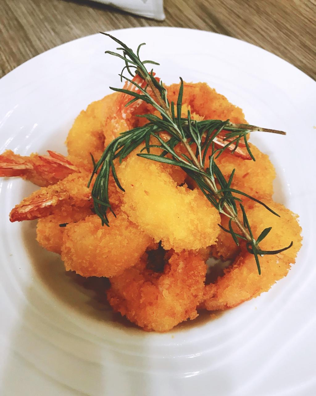 dssunny_nami做的面包糠炸虾