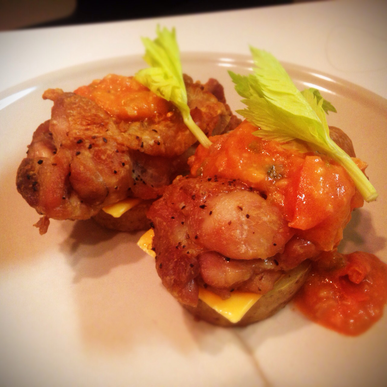 新奥尔良烤鸡腿土豆