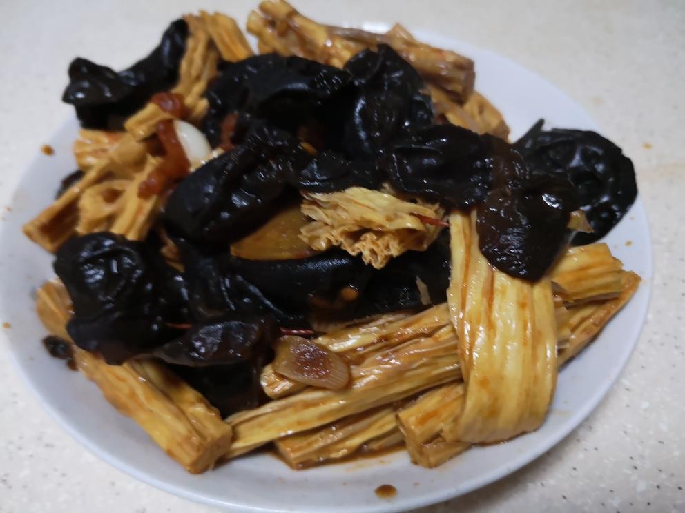红烧腐竹的做法
