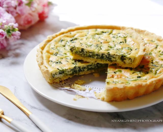 菠菜乳酪鸡蛋塔的做法