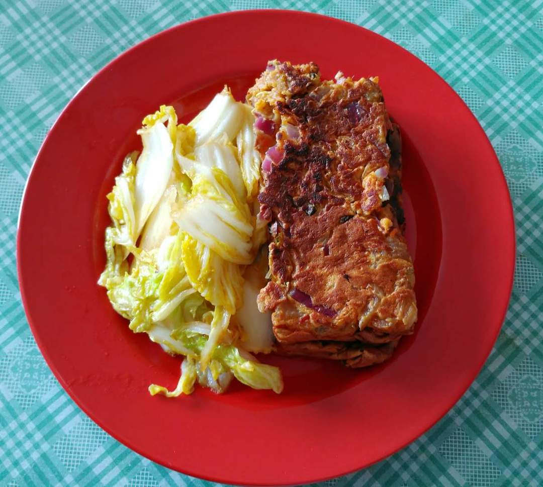 堂妈教你做泡菜饼