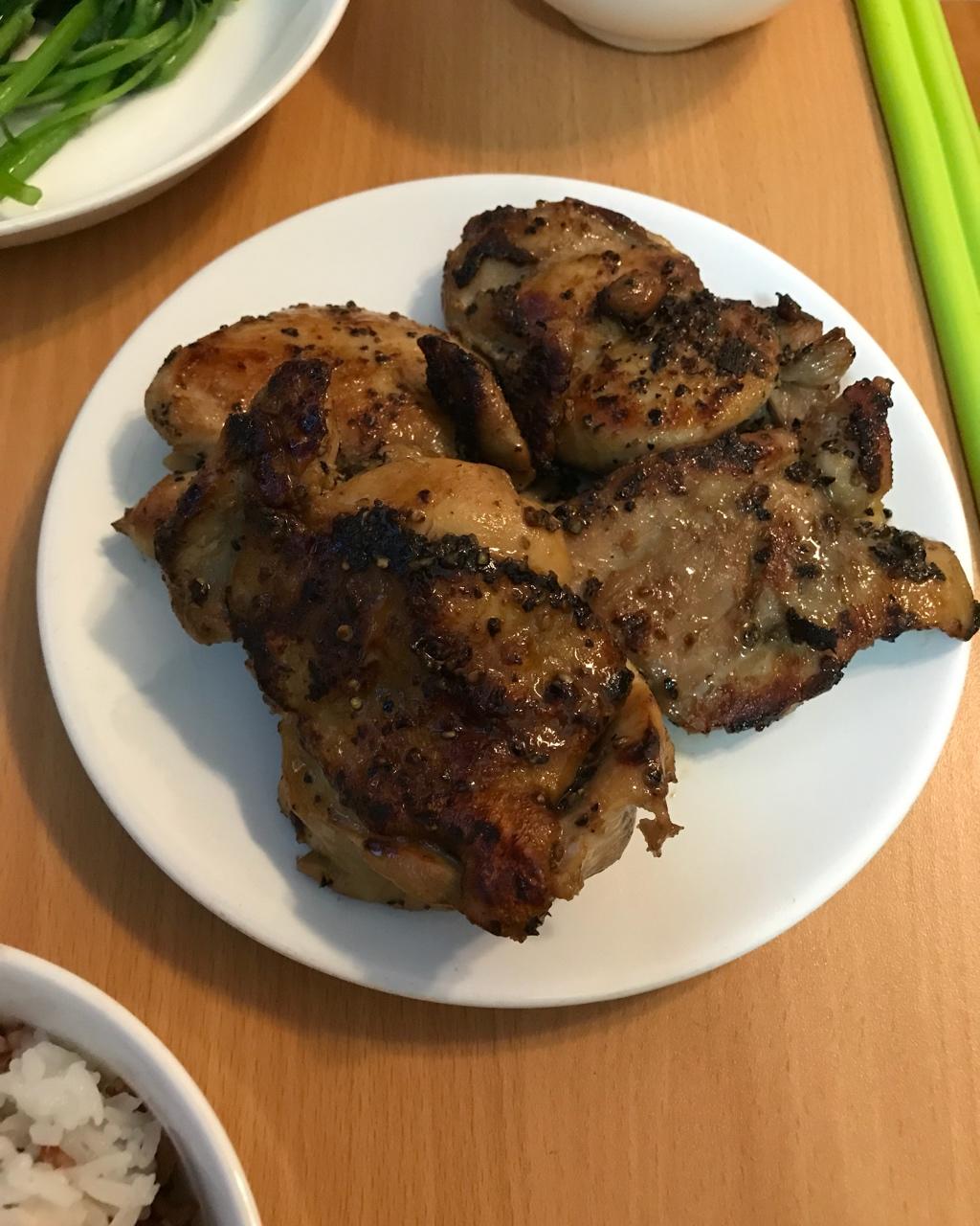 懒人版黑椒鸡扒