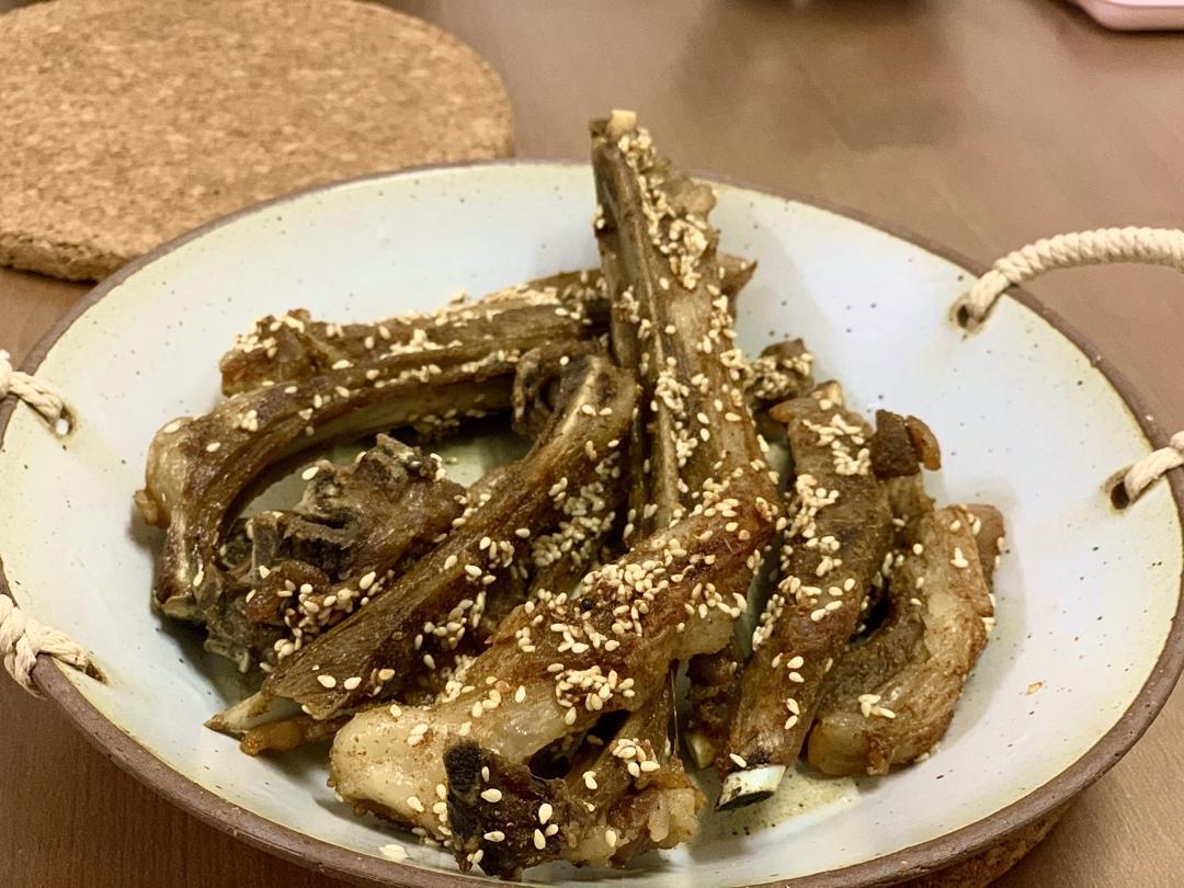 地道蒙餐：烤羊排(家用烤箱版)