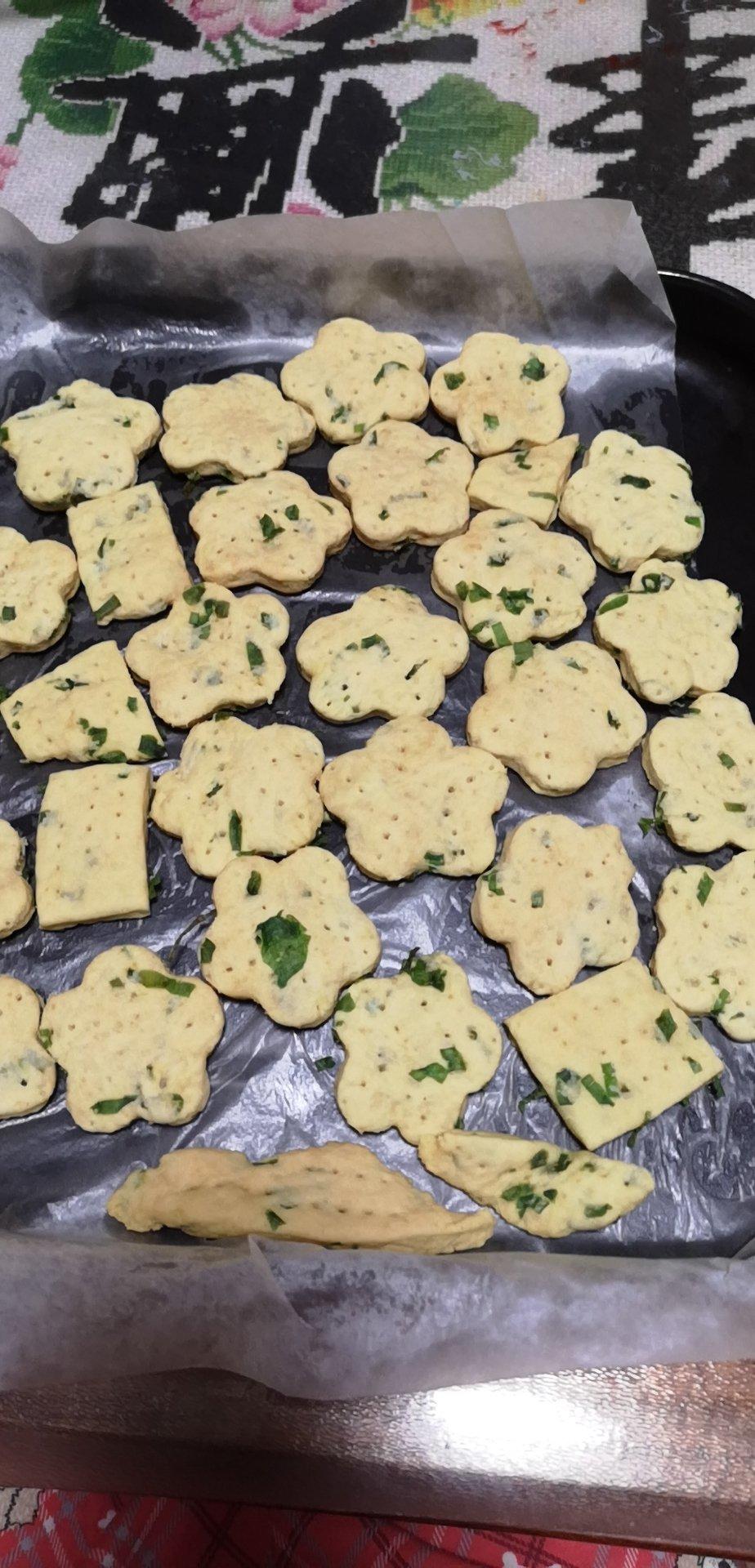 无糖香葱苏打咸饼干