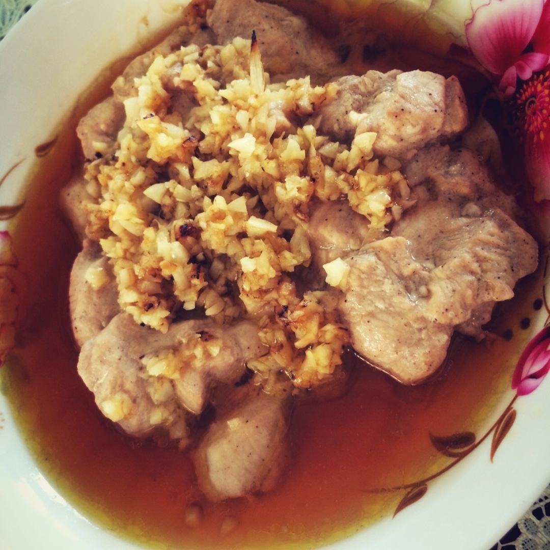 蒜蓉蒸鸡胸（鸡腿）