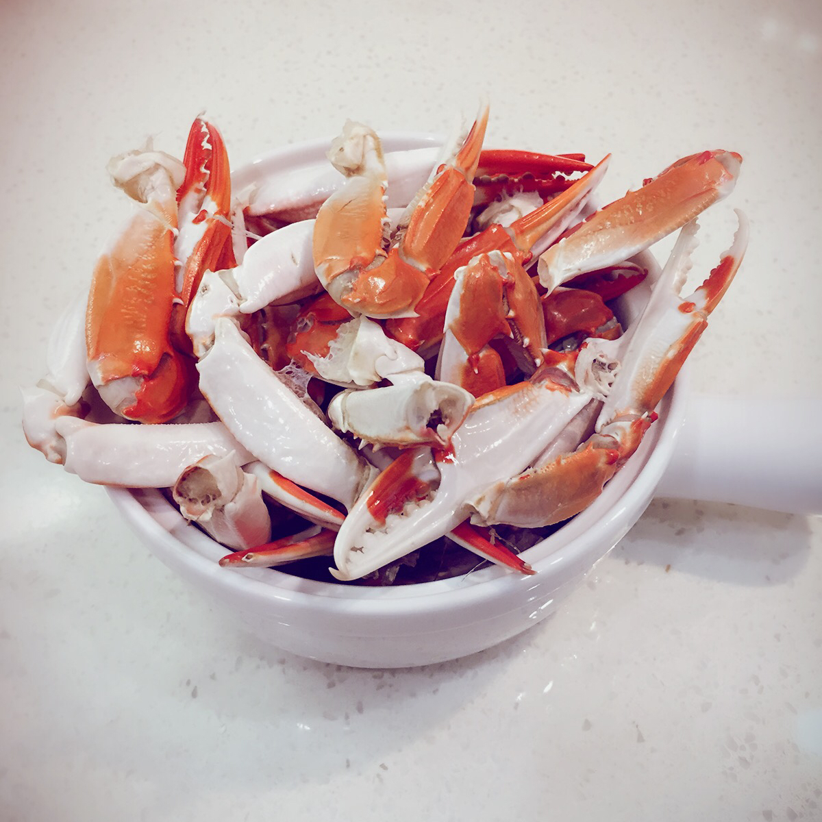 白灼蟹钳