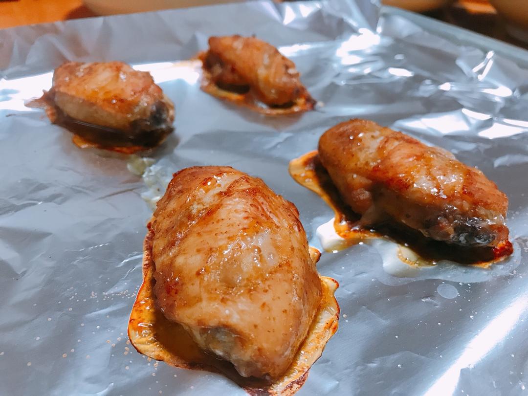蒜酱孜然鸡翅
