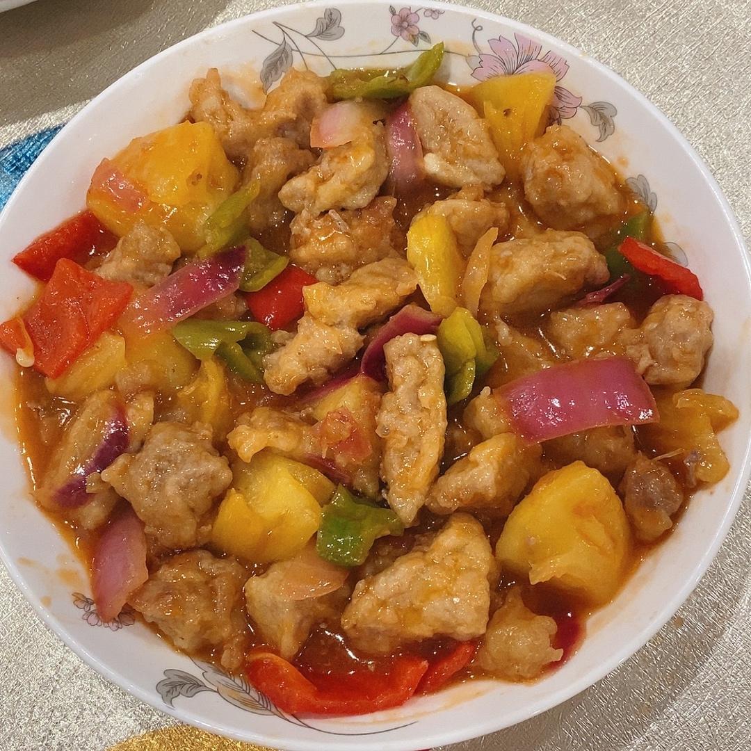 菠萝咕噜肉